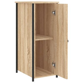 Nachtkastje 32x42x80 cm bewerkt hout sonoma eikenkleurig 8720845939243 6