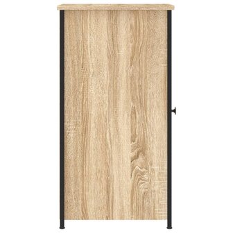 Nachtkastje 32x42x80 cm bewerkt hout sonoma eikenkleurig 8720845939243 7