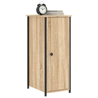 Nachtkastjes 2 st 32x42x80 cm bewerkt hout sonoma eikenkleurig 8720845939250 3