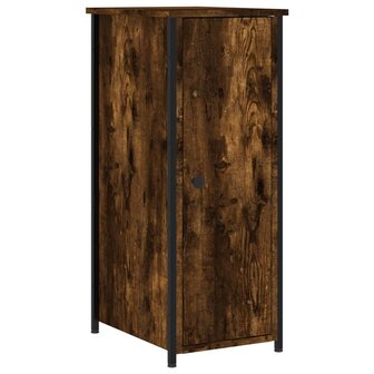 Nachtkastjes 2 st 32x42x80 cm bewerkt hout gerookt eikenkleurig 8720845939274 5