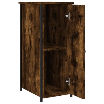 Nachtkastjes 2 st 32x42x80 cm bewerkt hout gerookt eikenkleurig 8720845939274 7