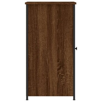 Nachtkastjes 2 st 32x42x80 cm bewerkt hout bruin eikenkleur 8720845939311 8