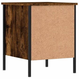 Nachtkastjes 2 st 40x42x50 cm bewerkt hout gerookt eikenkleurig 8720845939472 9