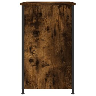 Nachtkastjes 2 st 40x36x60 cm bewerkt hout gerookt eikenkleurig 8720845939571 8