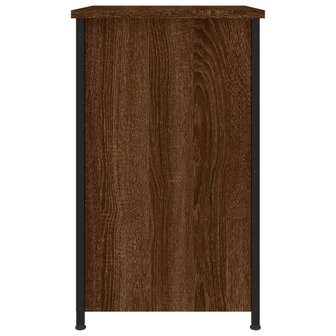 Nachtkastje 40x36x60 cm bewerkt hout bruin eikenkleur 8720845939601 7