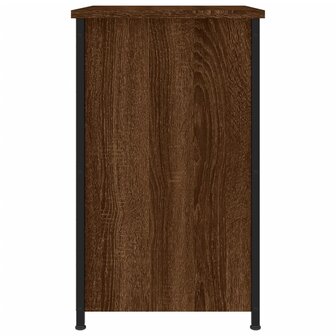 Nachtkastjes 2 st 40x36x60 cm bewerkt hout bruin eikenkleur 8720845939618 8