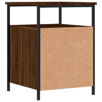 Nachtkastjes 2 st 44x45x60 cm bewerkt hout bruin eikenkleur 8720845939717 9