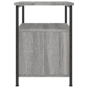 Nachtkastje 34x35,5x50 cm bewerkt hout grijs sonoma 8720845939786 7