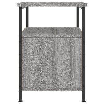 Nachtkastjes 2 st 34x35,5x50 cm bewerkt hout grijs sonoma eiken 8720845939793 8