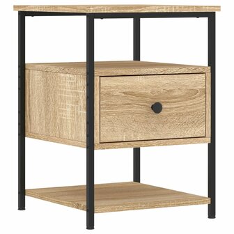 Nachtkastjes 2 st 40x42x56 cm bewerkt hout sonoma eikenkleurig 8720845939854 3