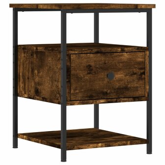 Nachtkastjes 2 st 40x42x56 cm bewerkt hout gerookt eikenkleurig 8720845939878 3