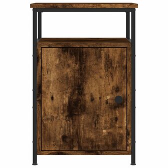 Nachtkastjes 2 st 40x42x60 cm bewerkt hout gerookt eikenkleurig 8720845939977 7