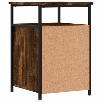 Nachtkastjes 2 st 40x42x60 cm bewerkt hout gerookt eikenkleurig 8720845939977 9