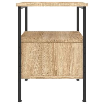 Nachtkastjes 2 st 34x36x50 cm bewerkt hout sonoma eikenkleurig 8720845940058 8