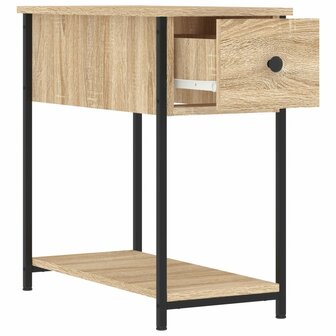 Nachtkastjes 2 st 30x60x60 cm bewerkt hout sonoma eikenkleurig 8720845940157 7