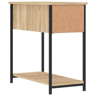 Nachtkastjes 2 st 30x60x60 cm bewerkt hout sonoma eikenkleurig 8720845940157 9