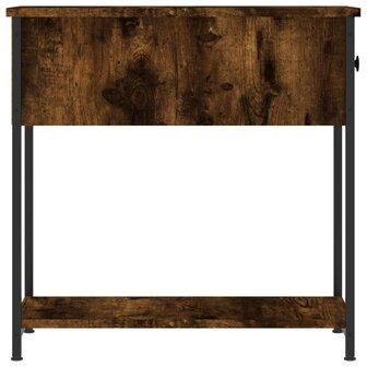 Nachtkastje 30x60x60 cm bewerkt hout gerookt eikenkleurig 8720845940164 7