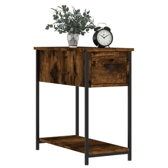 Nachtkastjes 2 st 30x60x60 cm bewerkt hout gerookt eikenkleurig 8720845940171 3