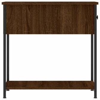 Nachtkastjes 2 st 30x60x60 cm bewerkt hout bruin eikenkleur 8720845940218 8