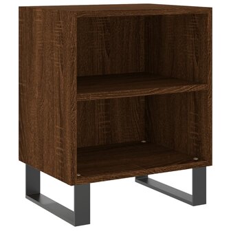 Nachtkastjes 2 st 40x30x50 cm bewerkt hout bruin eikenkleur 8720845904623 4