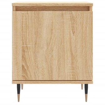 Nachtkastjes 2 st 40x30x50 cm bewerkt hout sonoma eikenkleurig 8720845904708 5