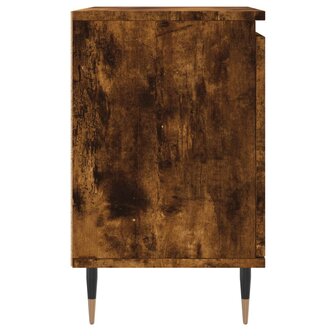 Nachtkastjes 2 st 40x30x50 cm bewerkt hout gerookt eikenkleurig 8720845904746 7