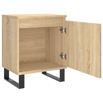 Nachtkastjes 2 st 40x30x50 cm bewerkt hout sonoma eikenkleurig 8720845905026 6