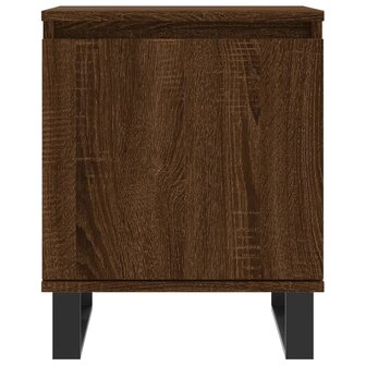 Nachtkastjes 2 st 40x30x50 cm bewerkt hout bruin eikenkleur 8720845905101 5