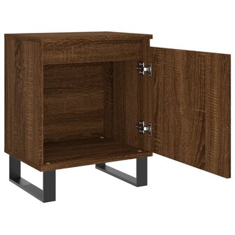 Nachtkastjes 2 st 40x30x50 cm bewerkt hout bruin eikenkleur 8720845905101 6