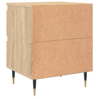 Nachtkastjes 2 st 40x35x50 cm sonoma eikenkleurig 8720845905187 8