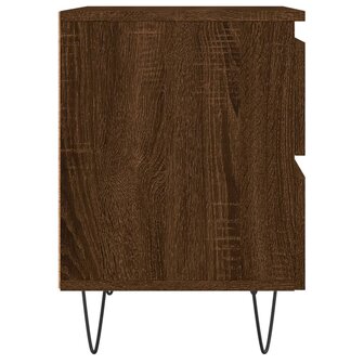 Nachtkastjes 2 st 40x35x50 cm bewerkt hout bruin eikenkleur 8720845905422 7