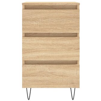 Nachtkastjes 2 st 40x35x69 cm bewerkt hout sonoma eikenkleurig 8720845905828 5