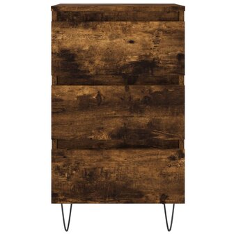 Nachtkastjes 2 st 40x35x69 cm bewerkt hout gerookt eikenkleurig 8720845905866 5