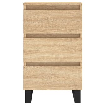 Nachtkastjes 2 st 40x35x69 cm bewerkt hout sonoma eikenkleurig 8720845905989 5