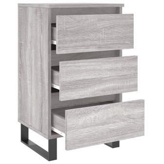 Nachtkastjes 2 st 40x35x69 cm bewerkt hout grijs sonoma eiken 8720845906047 6