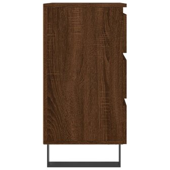 Nachtkastjes 2 st 40x35x69 cm bewerkt hout bruin eikenkleur 8720845906061 7