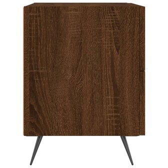 Nachtkastjes 2 st 40x35x47,5 cm bewerkt hout bruin eikenkleur 8720845908386 7