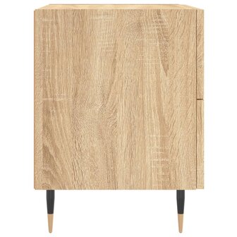 Nachtkastjes 2 st 40x35x47,5 cm bewerkt hout sonoma eikenkleur 8720845908461 7