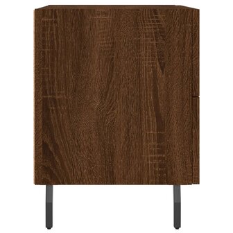 Nachtkastjes 2 st 40x35x47,5 cm bewerkt hout bruin eikenkleur 8720845909345 7