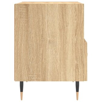 Nachtkastjes 2 st 40x35x47,5 cm bewerkt hout sonoma eikenkleur 8720845909741 8