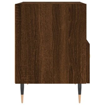 Nachtkastjes 2 st 40x35x47,5 cm bewerkt hout bruin eikenkleur 8720845909826 8