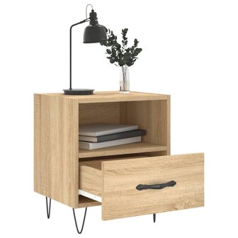 Nachtkastjes 2 st 40x35x47,5 cm bewerkt hout sonoma eikenkleur 8720845910068 3