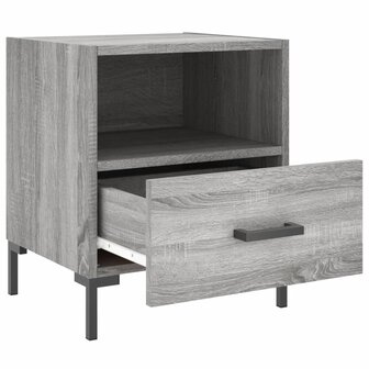 Nachtkastjes 2 st 40x35x47,5 cm bewerkt hout grijs sonoma eiken 8720845910280 5