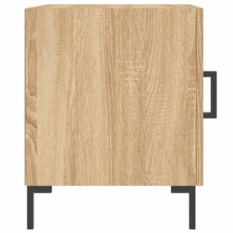 Nachtkastjes 2 st 40x40x50 cm bewerkt hout sonoma eikenkleurig 8720845911508 5