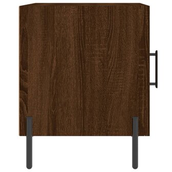 Nachtkastjes 2 st 40x40x50 cm bewerkt hout bruin eikenkleur 8720845911744 7