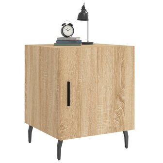 Nachtkastjes 2 st 40x40x50 cm bewerkt hout sonoma eikenkleurig 8720845911829 4