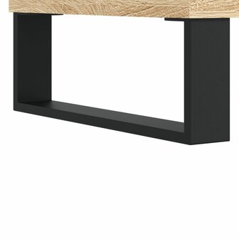 Nachtkastjes 2 st 40x40x50 cm bewerkt hout sonoma eikenkleurig 8720845911980 12