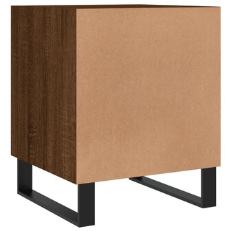 Nachtkastjes 2 st 40x40x50 cm bewerkt hout bruin eikenkleur 8720845912062 9