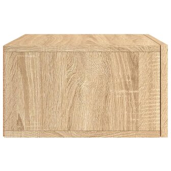 Nachtkastjes 2 st wandgemonteerd 35x35x20 cm sonoma eikenkleur 8720845946203 8