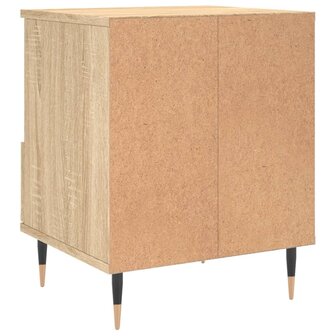 Nachtkastjes 2 st 40x35x50 cm sonoma eikenkleurig 8721012109940 9